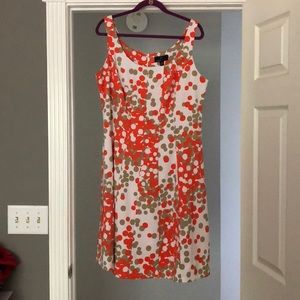 Modern polka dot dress